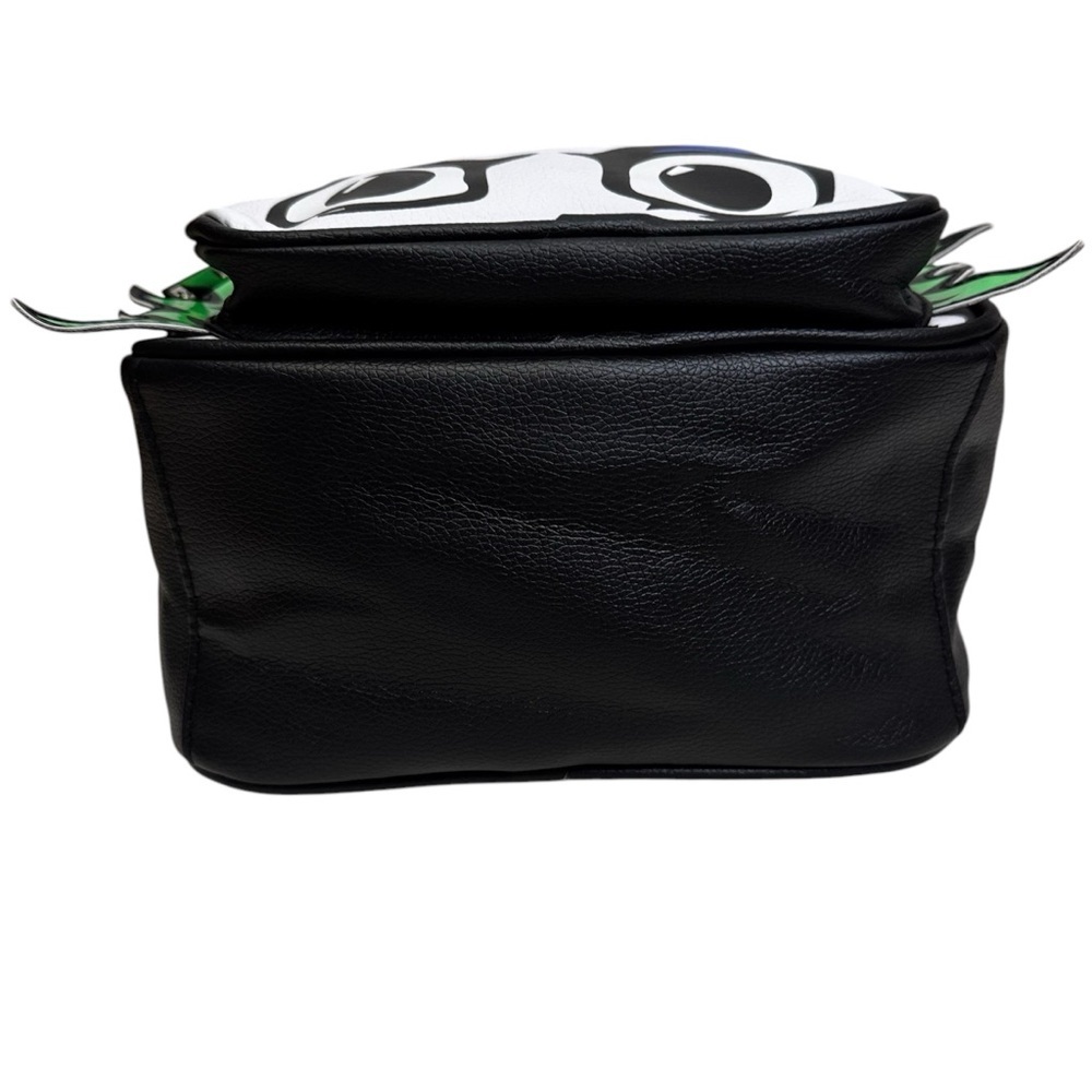 Beetlejuice It's Show Time  10.5  Backpack Black and White Green Accents NWT - Picture 8 of 10